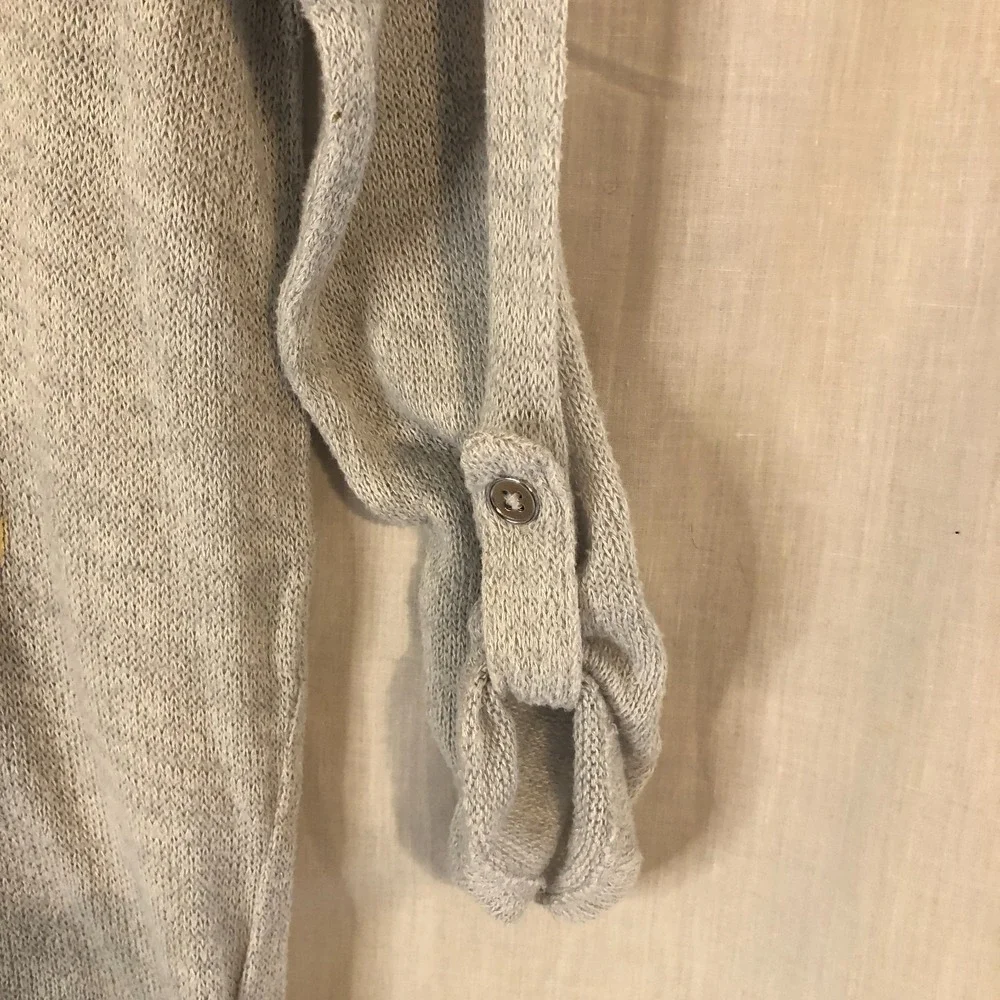 Justice Girls Lightweight Gray ‎ 3/4 sleeve sweater Horse Size 14
